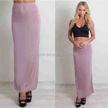 long jersey skirts