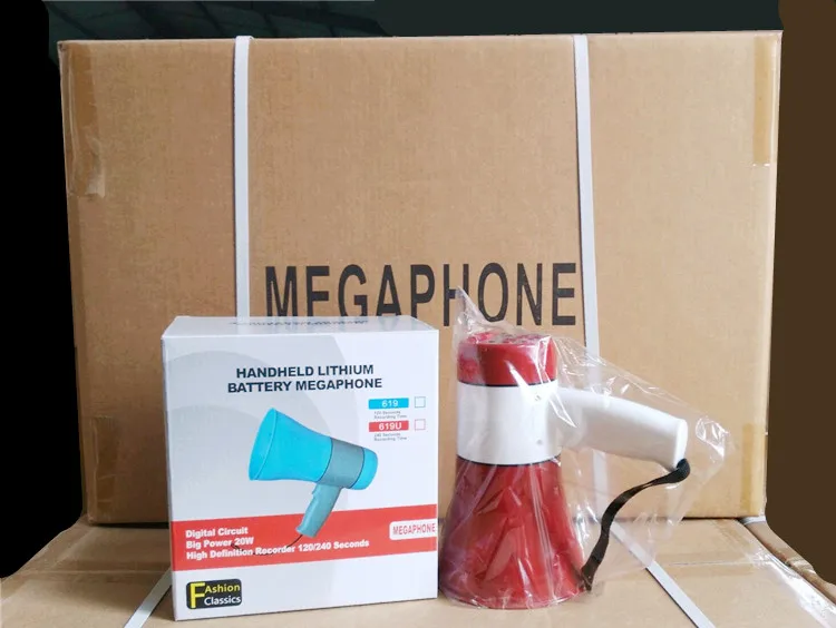 Megaphone with siren - ANKUX.COM