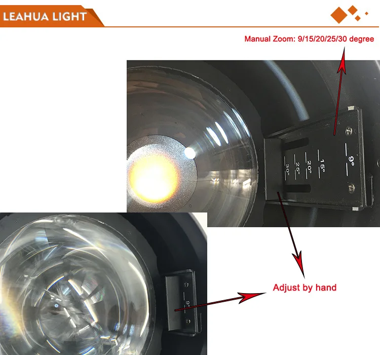 CRI 92 warm white 3200K 100w cob led par light zoom.jpg