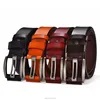 OEM Belt Factory Custom Belts Leather Men 100%Pure Cow Leather Pin Buckle Belt