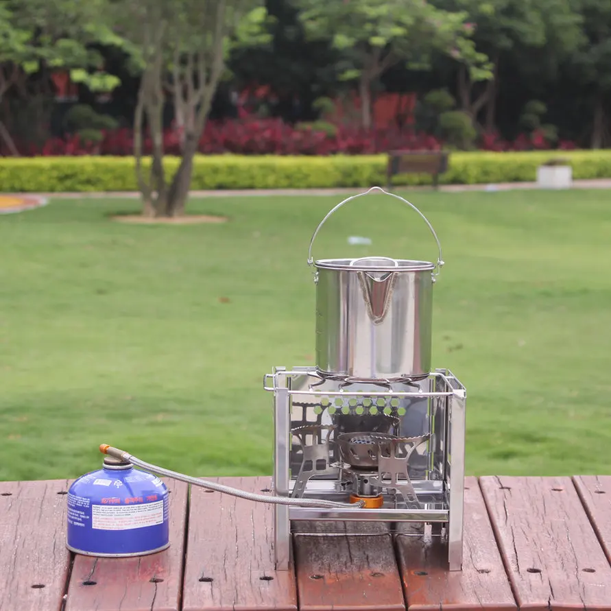 Unigear Wood Burning Camping Stove Picnic Bbq Cooker/potable Folding