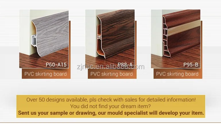 Rodapié De Pvc Rayado,Perfil De Suelo,Rodapié De Plástico - Buy Rodapié