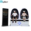 Amazing new simulator Double seats gaming machine 9D VR cinema price