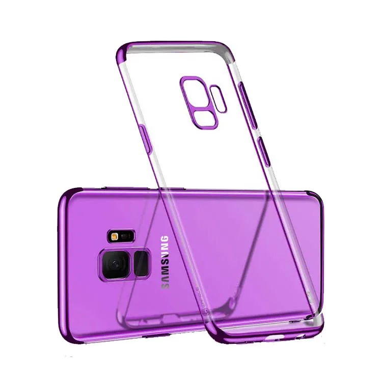 Electroplating Tpu Case For Samsung S9 Plus Cover Phone