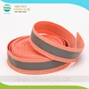 5CM Waterproof Silver Reflective Tape Sewed On Webbing For Clothing