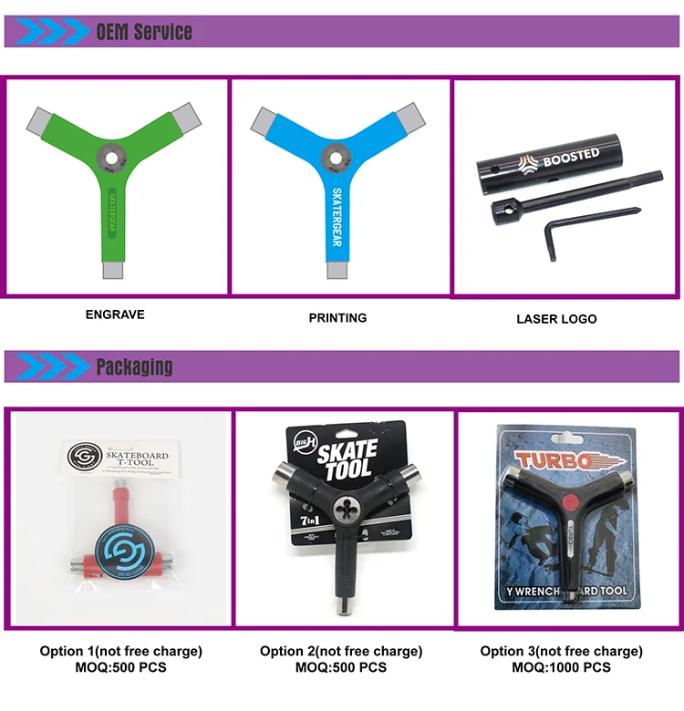 Skatergear Metal Skateboard Tools With Multi Socket Wrench Buy Multi