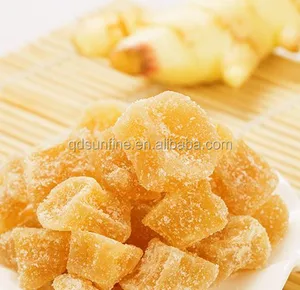 dried ginger with sugar