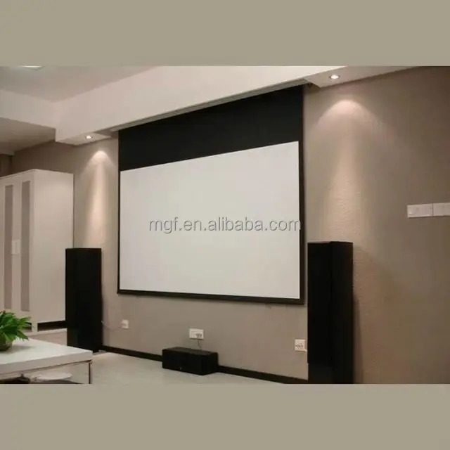 28 In Ceiling Projector Screen Digital Language Lab