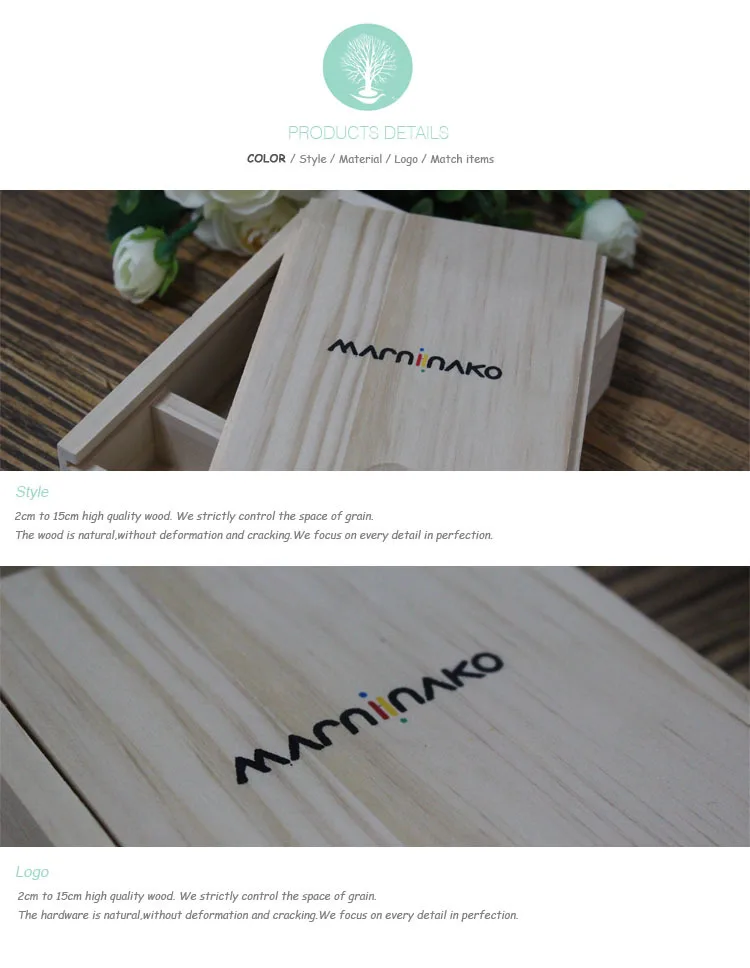 HONGDAO Hot stamping logo Baking color wooden packaging boxes wuth sliding lid (1).jpg