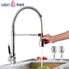 A0024-B 2019 gooseneck kitchen sink faucet, lead free kitchen mixer tap faucet, pull out faucet for kitchen sink