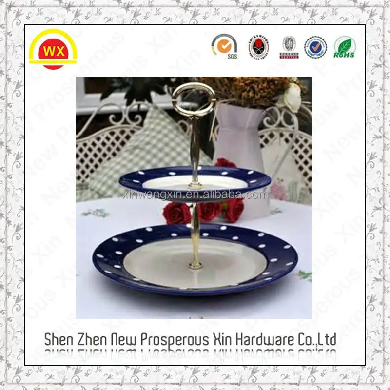 Multistyle 2 Or 3 Tier Cake Plate Stand Handle Fitting Hardware Rod