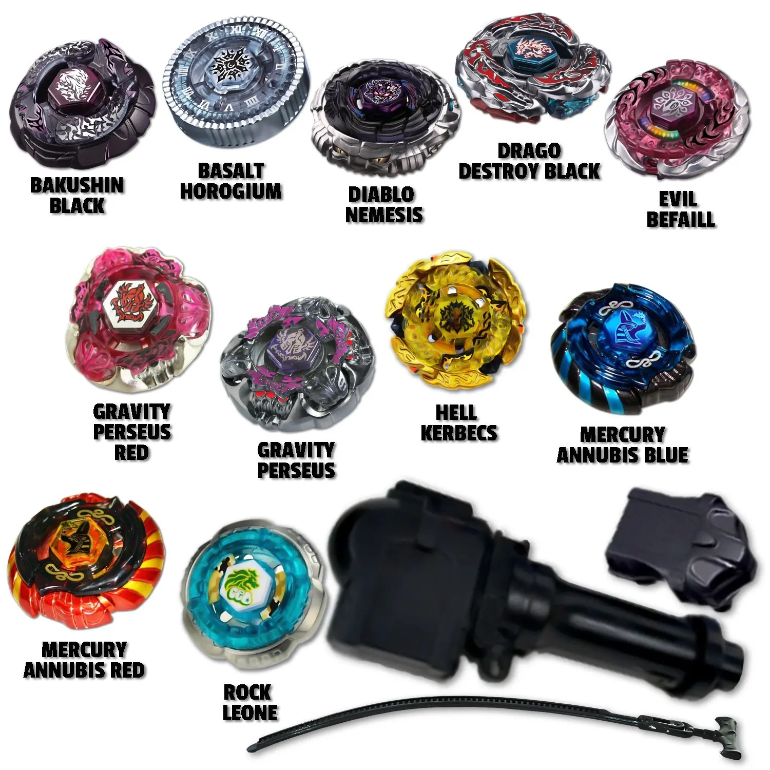all dark beyblades