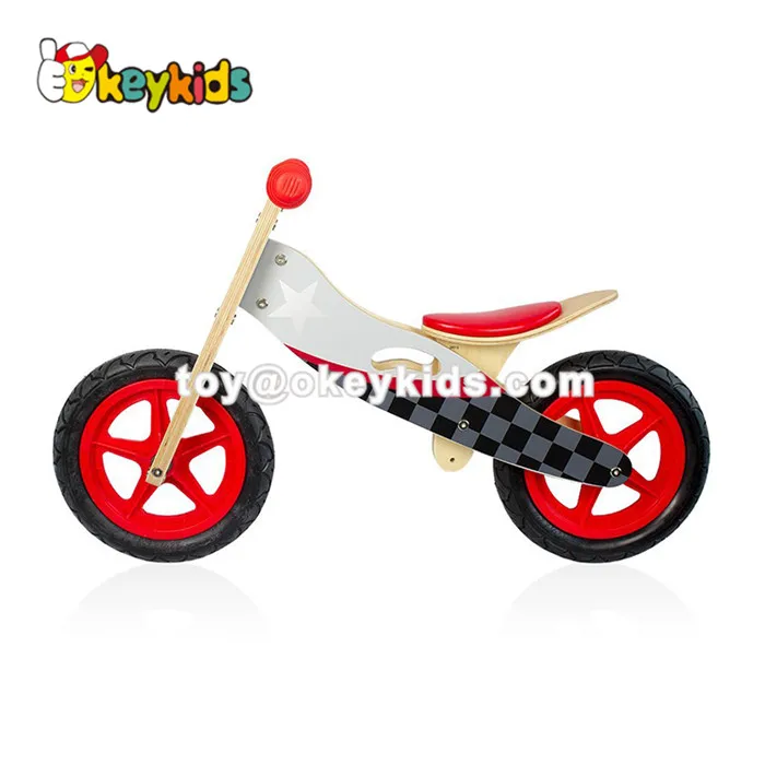 wooden balance trike