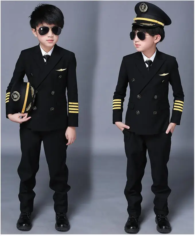 Design Kids Airline Pilot Uniform For Perfomance Pilot Uniform Dress ...