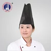 disposable non woven black chef hat