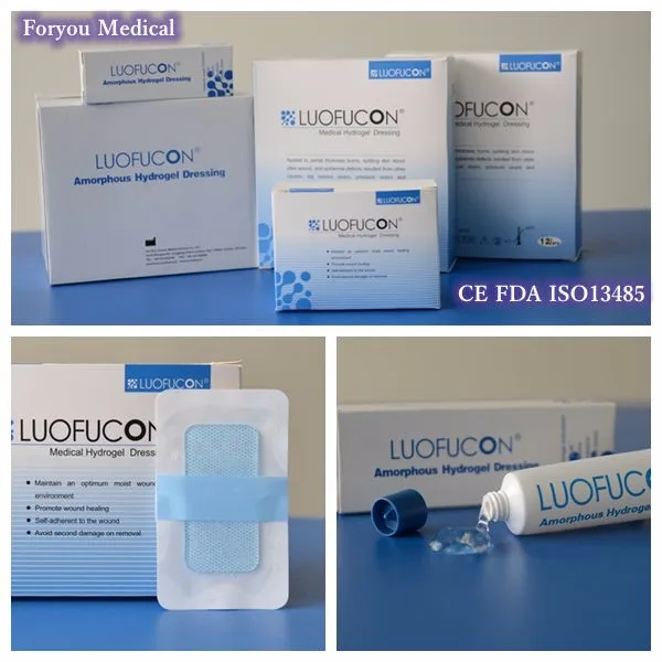 Medical Hydrogel Wound Dressing For Diabetic Foot / Pressure Ulcer