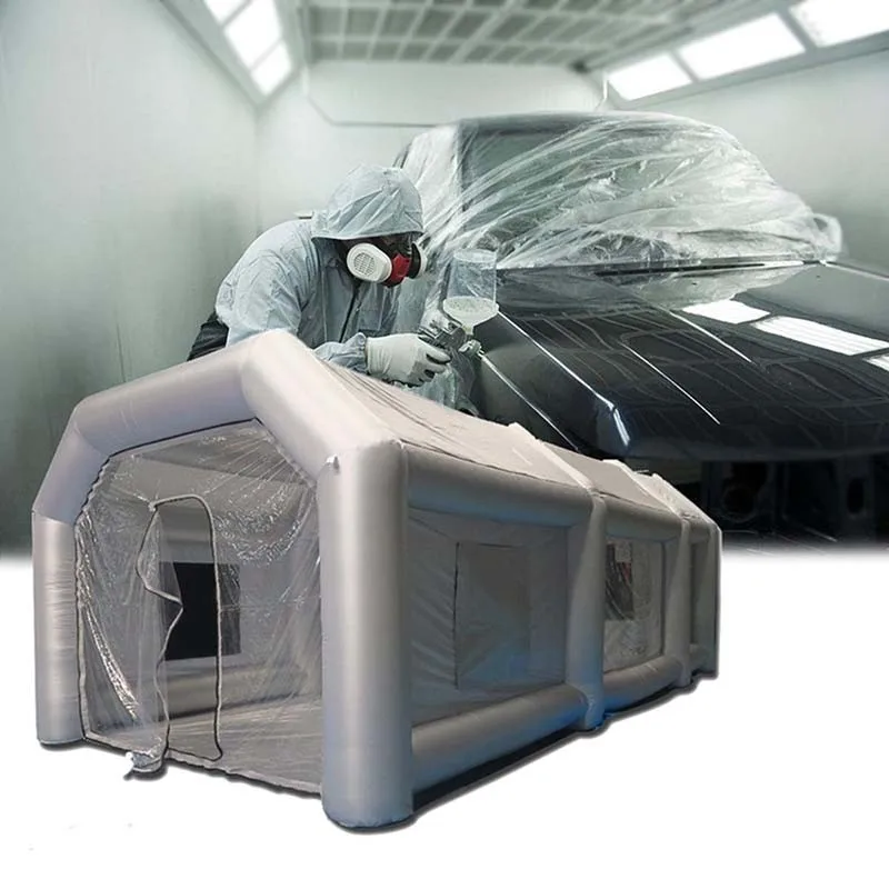 2022 Portable Spray Booth Car Workstation Inflatable Used Cheap Paint 