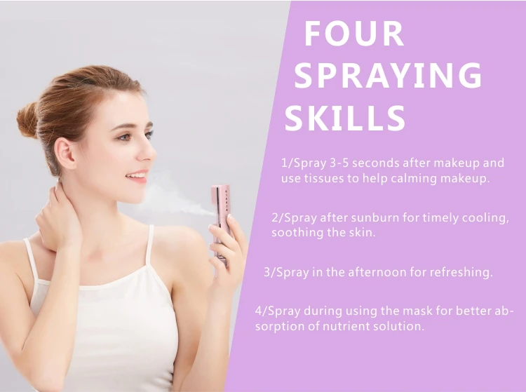 Amazon hot sale multiple applications daily skin care device beauty face spray instrument
