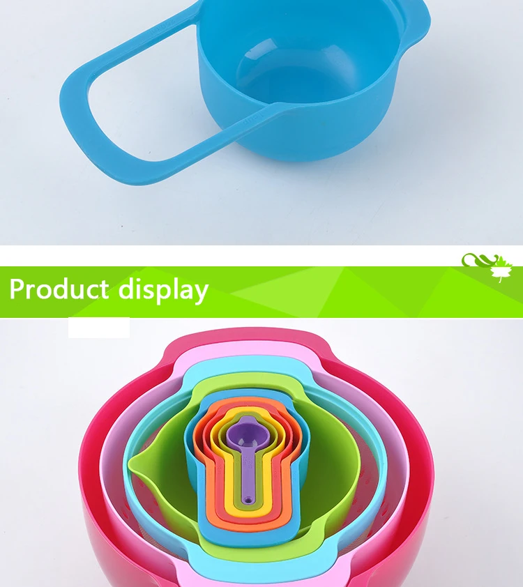 kitchen tools sturdy and durable colourful cup