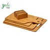 Multi Size Durable Bamboo Cutting Chopping Board set with holder
