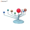 Bricstar kids educational DIY solar system astronomy planetarium model toy, mini colored plastic planets toy