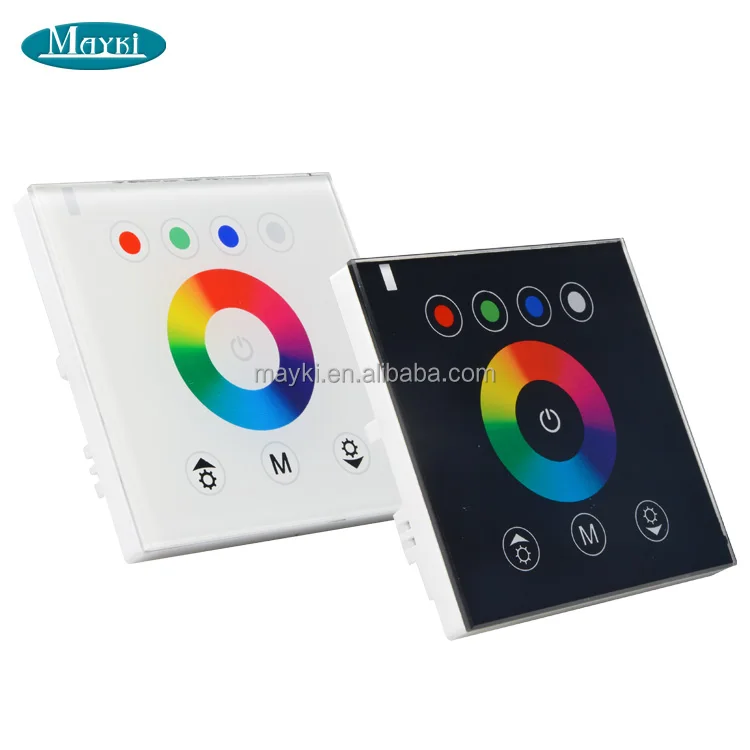 RGB LED light Wall Touch Dimmer Switch