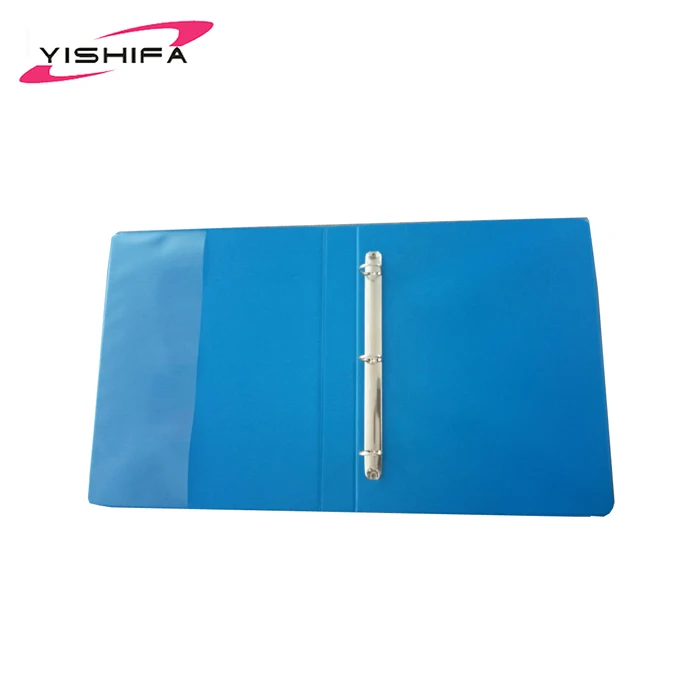 Office Stationery Eco Friendly Plastic 3 Ring 2 Inch Binder Lever Arch File Folder Plastic File