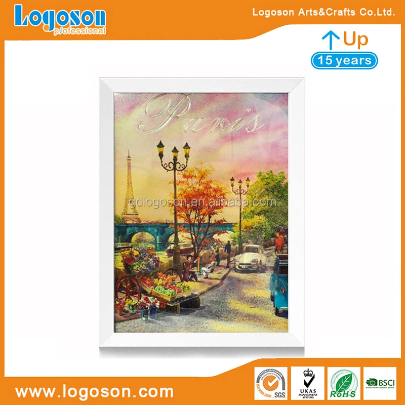 New Design Souvenir Photo Frame Foil Paper Qatar Doha