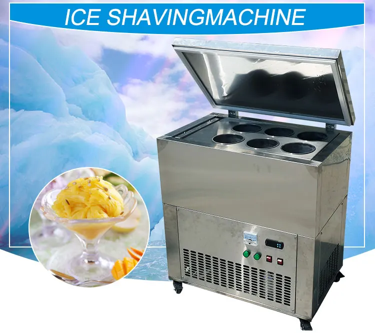 Electric Snow Cone Shaved Ice Block Shaver Machine Snow Ice Making Machine Block Ice Maker