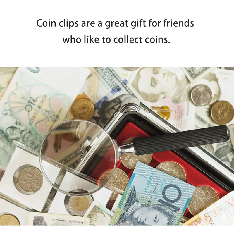 Different Size Coin Flips Cardboard Collecting Holders Coin Flip