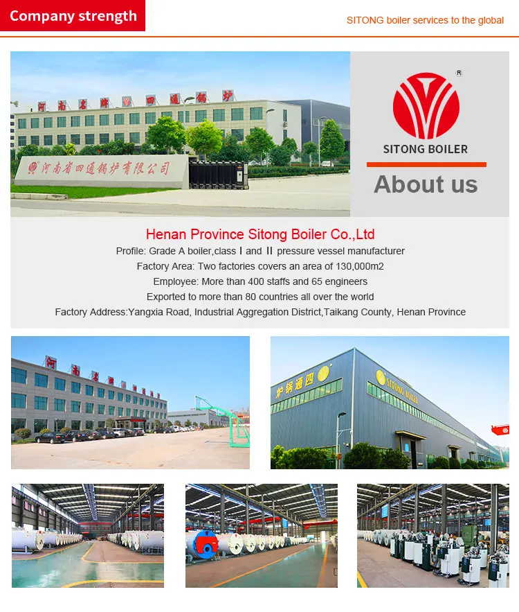 company of Competitive Price Horizontal Diesel Natural Gas Fired Industrial Thermal Oil Boilers