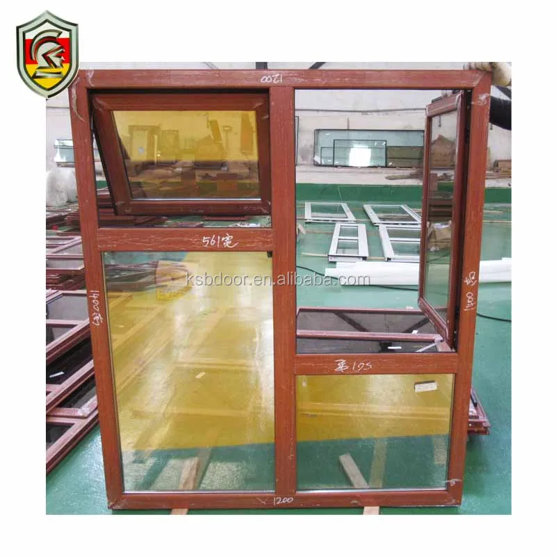Miami style custom bay swing opening aluminum frame brown window tint for sale