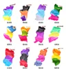 Mix Colors Many Sizes Belly Dance Props Silk Veils Belly Dance Silk Fan Veil