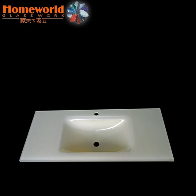 40" Table Top Glass Wash Basin Lavabo Glass Basin From Hangzhou China