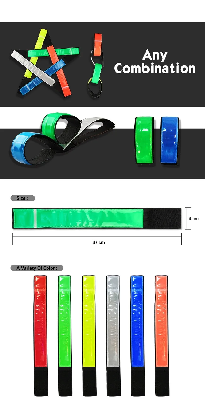 Led Safety Light Up Led Sport Band Glow Light Led Arm Band Led Running