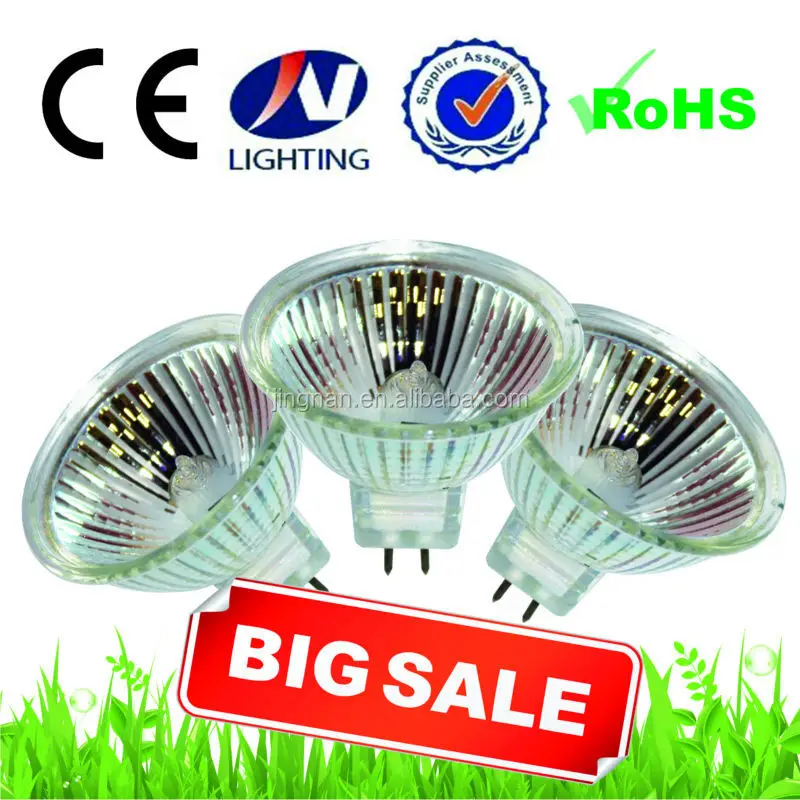 New Led Products 2015 Glass Cover Mr16 Halogen Light 220v 50w Halogen
