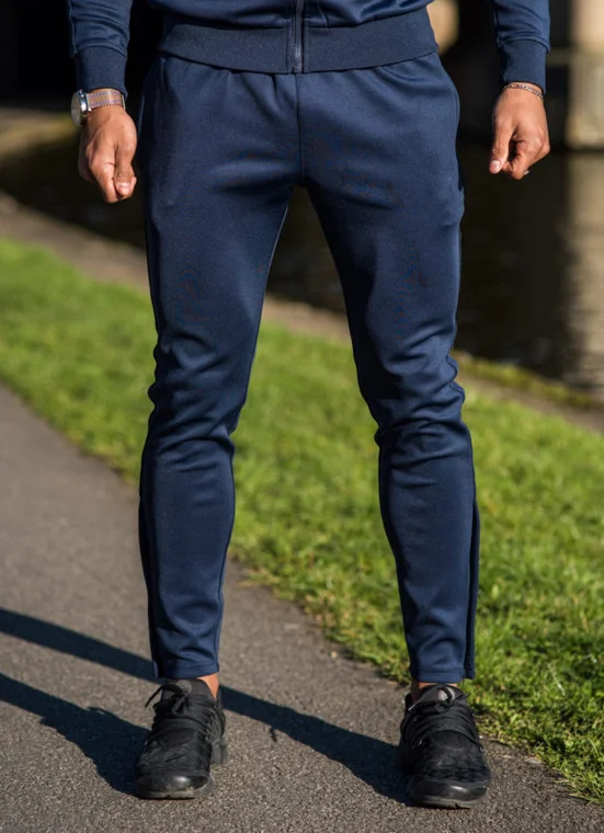 ankle zip tracksuit bottoms