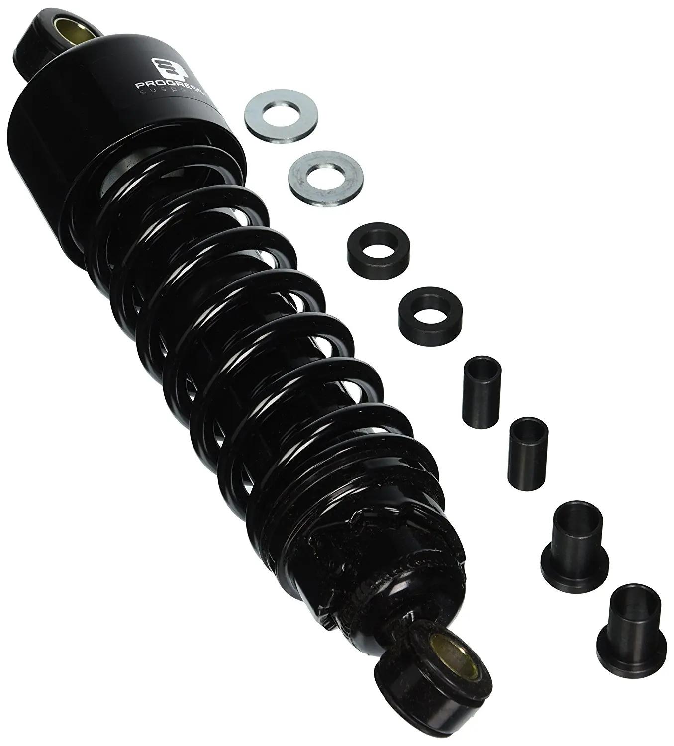 Progressive Suspension 412-4063C Chrome 11.5 Standard Replacement Rear Suspension Shock