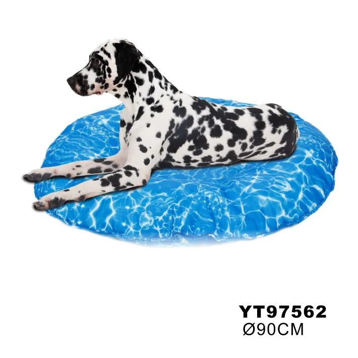 New Arrival Hot Sale Waterproof Fabric Blue Floating Pet Dog Bed For