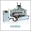 ELE2513 cylinder 8 spindles cnc machine rotary table for woodworking