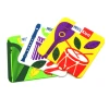New product debossed embossed square musical instruments image soft pvc table tea cup coaster