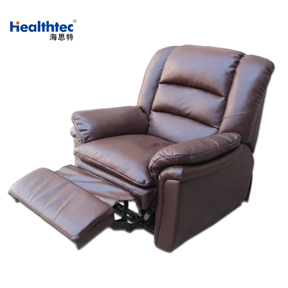 Brown Leather Natuzzi Recliner Sofa Parts Salon Furniture Made With
