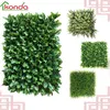 High simulation leaf plant for wall decor, Plastic green foliage wall grass, false leafage decor on net stand hanging on wall