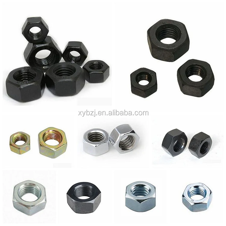 Din934 Colored Hex Nut M12 M16 M20 M22 M25 M32 M64 Buy Colored Hex