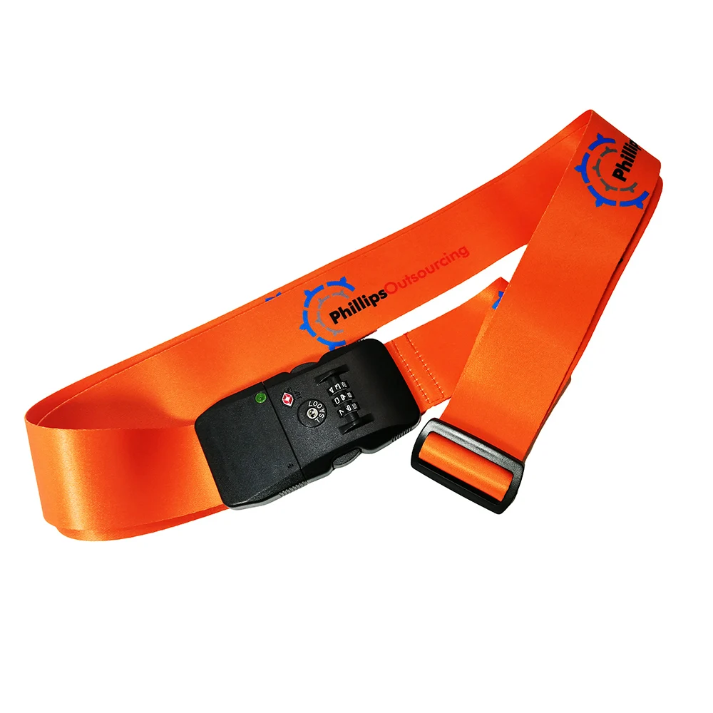 Luggage Strap With Handle/ Travel Bag Accessories Locking Luggage Belt