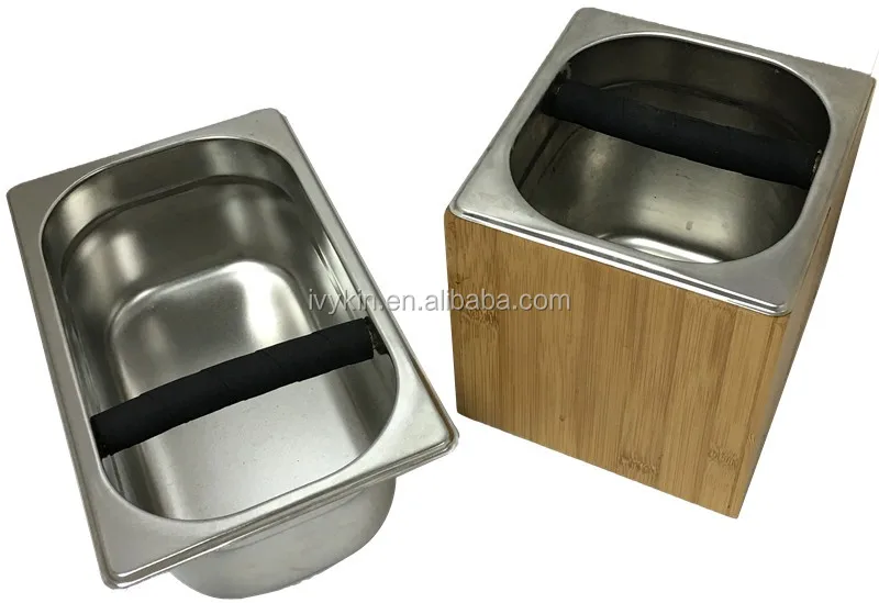 2021 Best Coffee Accessories Trendy Clean Espresso Coffee Knock Box