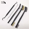 High Quality 5-Piece Double Ended Brush and Picks Set One is Aluminum Another is Nylon Special for Gun Cleaning Use