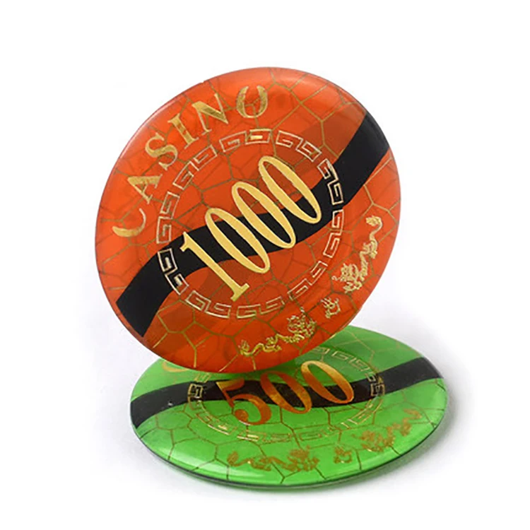 Wholesale Custom Acrylic Round Poker Chip And Poker Chip Plaque Buy