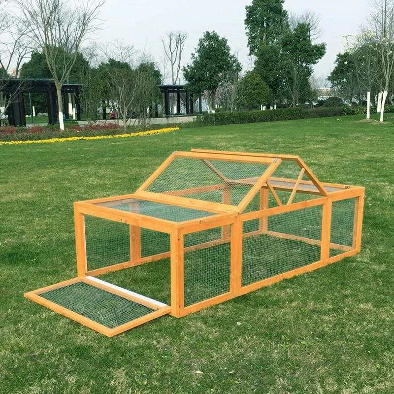 easy clean rabbit hutch