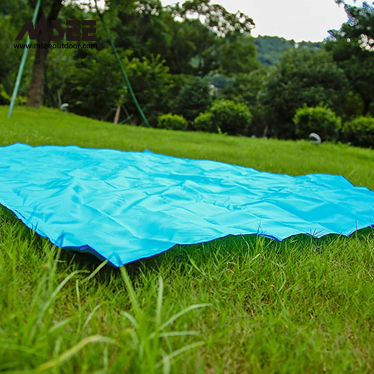 China Outdoor Product Msee Sand Free Beach Mat Straw Large Beach Mat